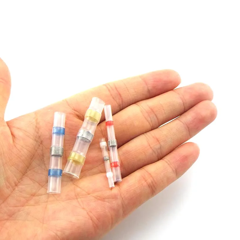 

Waterproof Heat Shrink Solder Butt Connections Solder Seal Wire cable tube Connectors Electrical Wire Terminals Marine Insulated