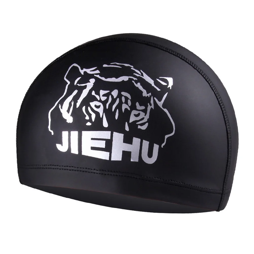 

Swimming Cap Swim Cap With Ear Pockets Long Hair For Men Ladies Hat Waterproof Breathable Comfortable PU Coated Swim Hat
