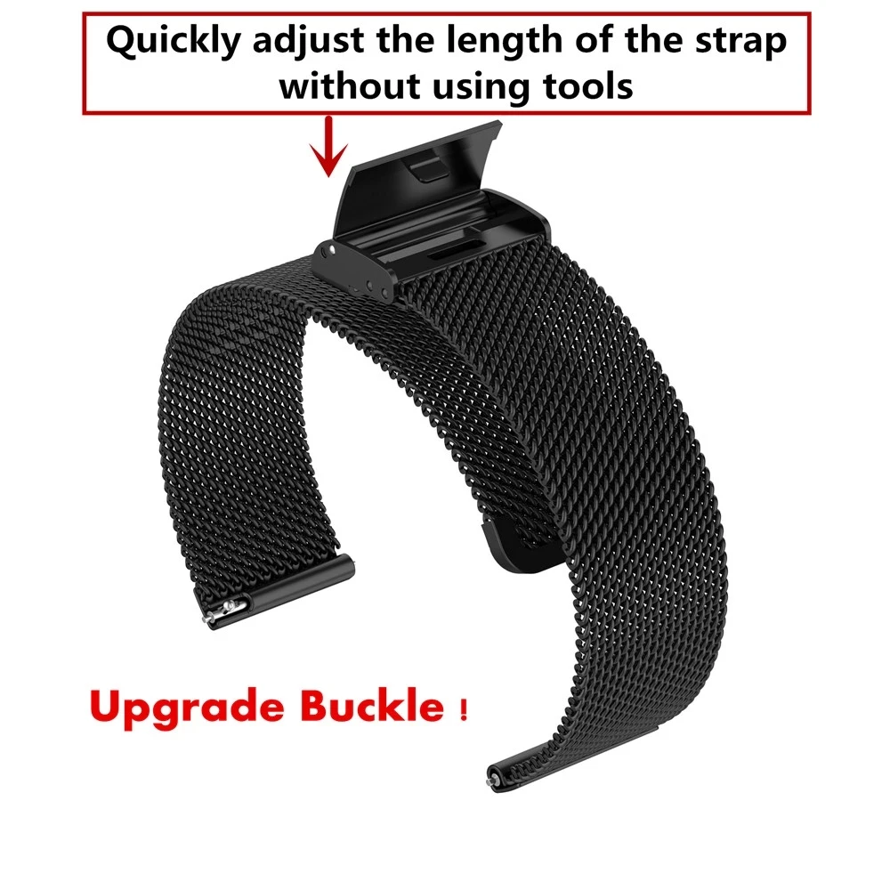 Milanese Straps For Umidigi Urun S Band Bracelet For Umidigi Uwatch 3S/2S Wristband Loop Smart Watch Accessories