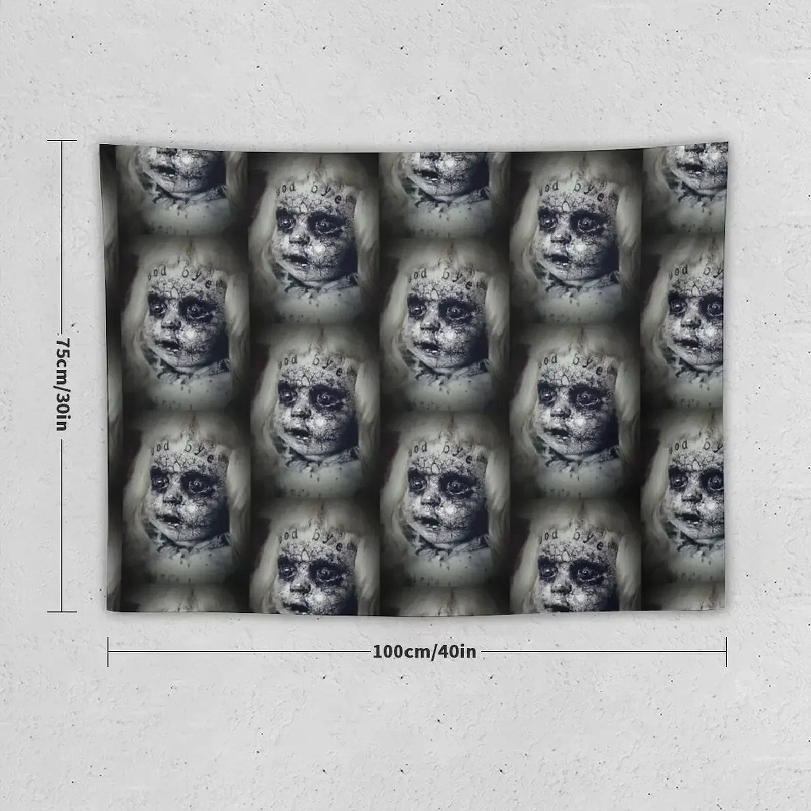 Жуткая кукла жуткая ужасы ужасов зомби Союза доска Уиджа готика альтернатива