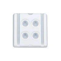 dental lab equipment plastic mixing watering moisturizing plate palette 2 slots4 slots for choose