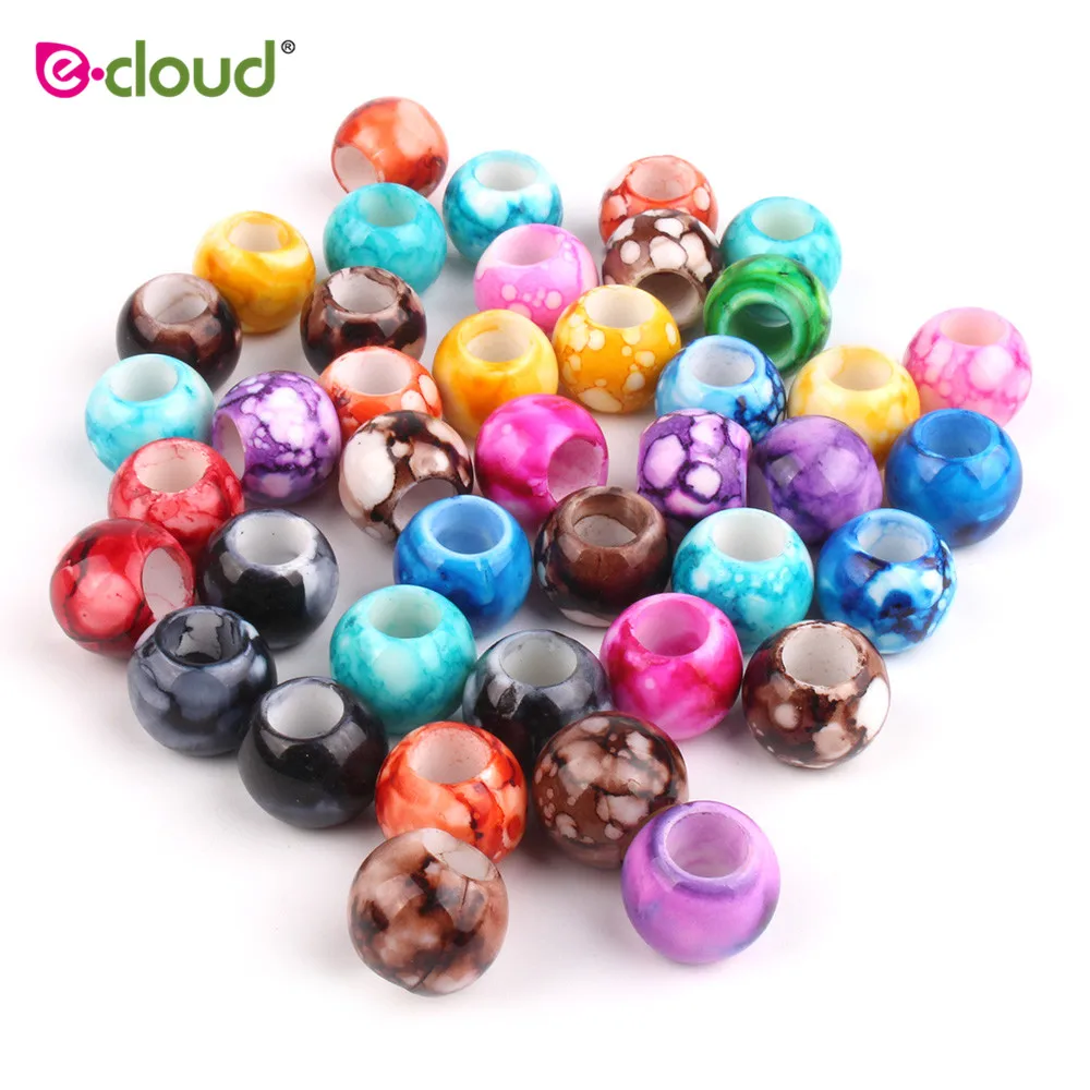 

50pcs Kids Box Braids Beautiful Hair Beads for Child Multicoloured Beads for Hair Gift for Child in Braiding Hair Extensions