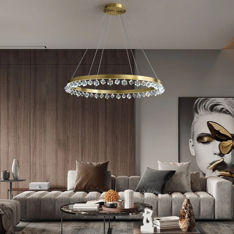 

black pendant light gold pendant light crystal glass star lamp scandinavian light ceiling dining room chandelier lighting