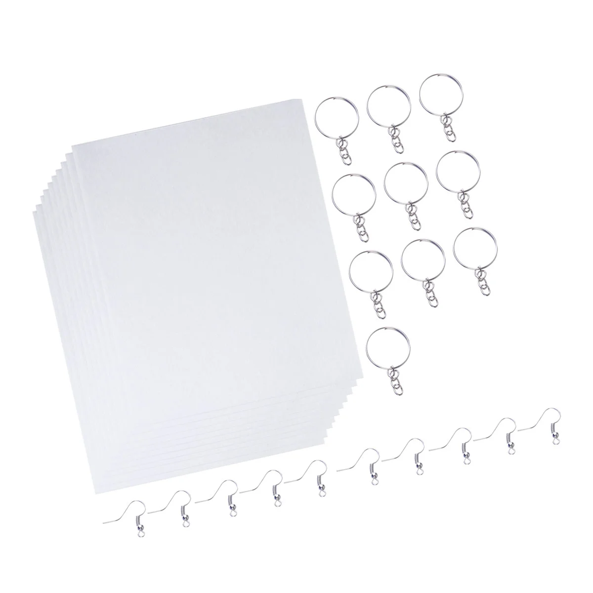 

Hand-painted DIY Materials，Hand-painted Carving Blocks Heat Shrink Printing Shrinkable Piece