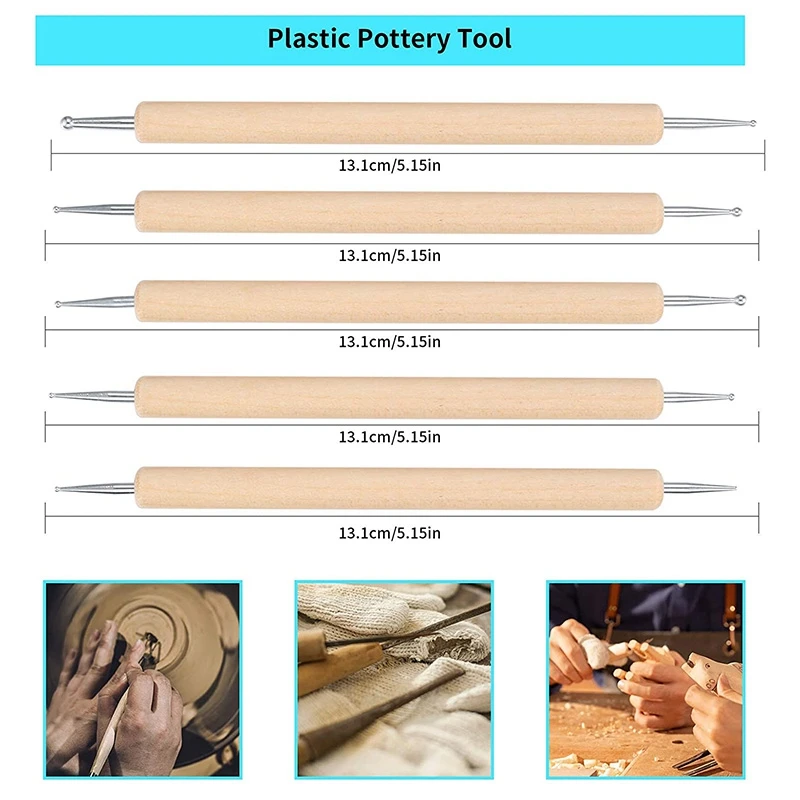 Акция! Инструменты для полимерной глины 25 шт. лепки Набор инструментов