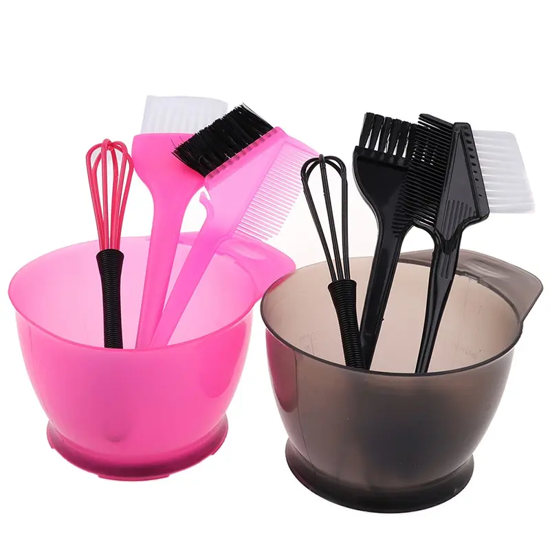 

Professional Salon Home Use Coloring Accessories Hair Color Dye Bowl Comb Brushes Tool Kit Set Tint Hair Care Beauty Tool Set