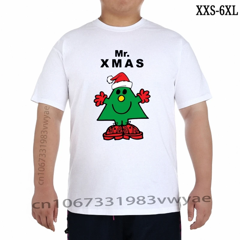 

Little Men Christmas TShirt Little Mr Xmas Gift Festive Adult Kids Tee Top Men Clothes Tee Shirt XXS-6XL