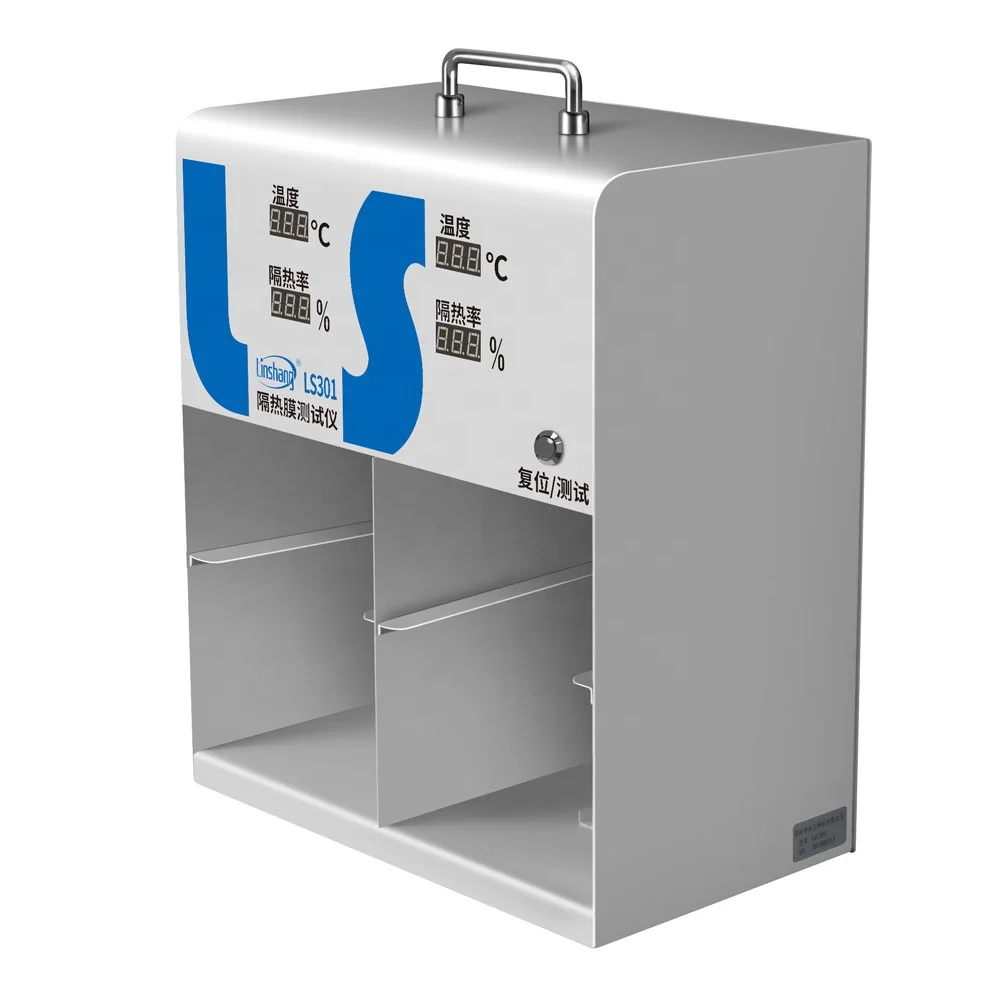 

Solar Film Temperature Meter LS301 Thermal Shielding Glass Tester with IR Blocking Rate Heat Insulation Property Demonstration