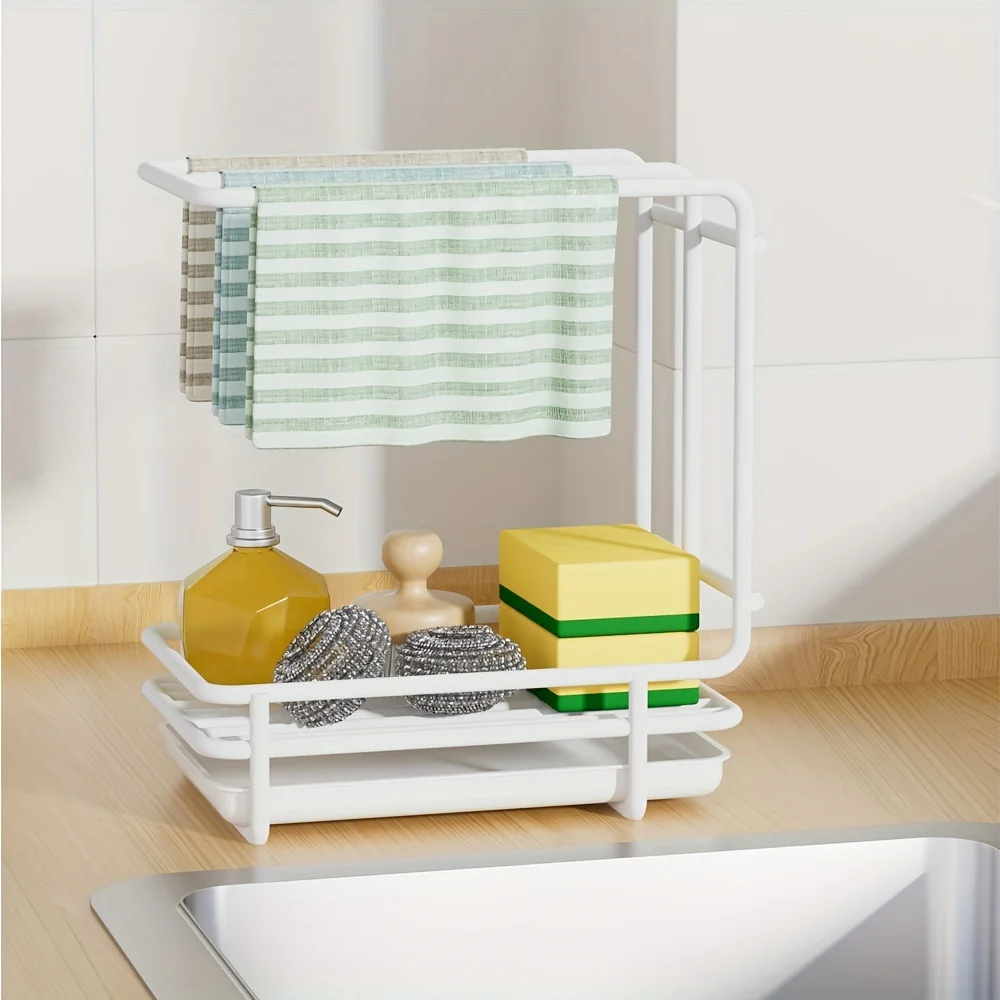 Черно-белый кухонный органайзер