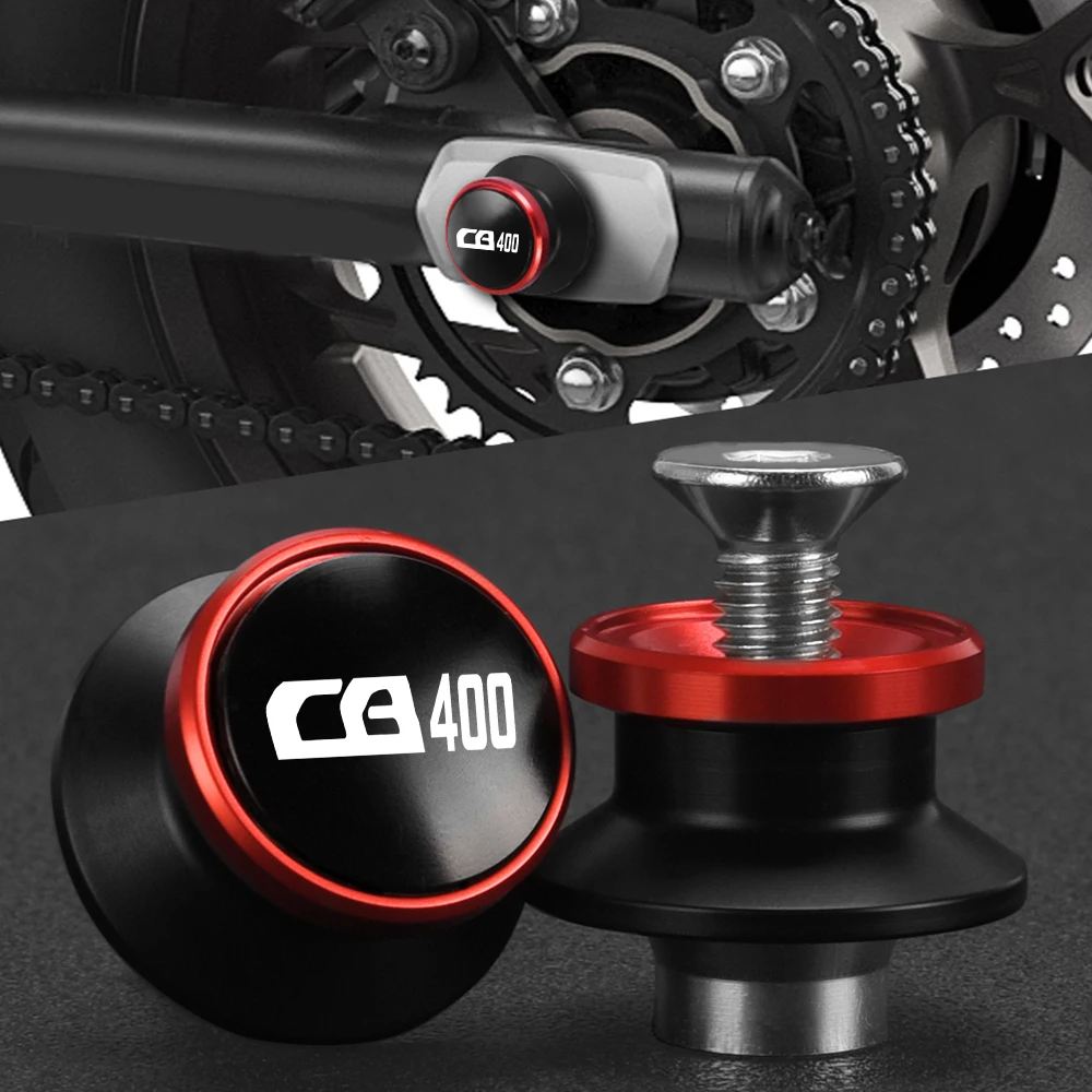 

For HONDA cb400 CB400SF CB 400 VTEC CB400X 1998 1997 1996 1995 1994 1993 1992 8MM Motorcycle Swingarm Spools slider stand screws