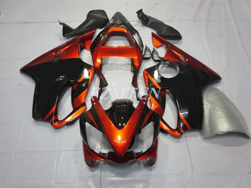 

Injection Mold Bodyworks Fairings kit for HONDA CBR600 F4i 2001 2002 2003 Fairing set cbr 600 f4i 01 02 03 Black Orange