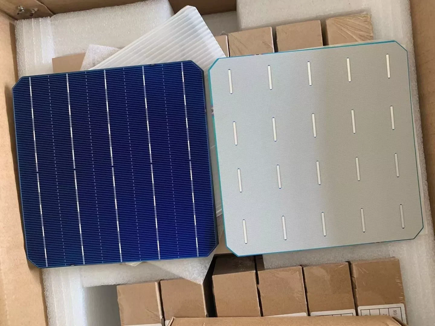 

NEW2023 100pcs 21% efficiency 6x6 Monocrystalline solar cells