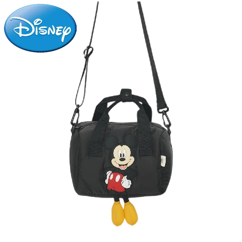 

Disney animation peripheral Newcartoon Mickey bowling bag cute children simple shoulder Messenger bag convenient travel bag gift