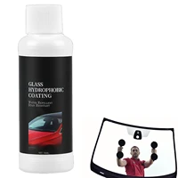 glass oil film remover 50ml car windshield oil film cleaner glass stripper water spot remover glass cleaner for auto and home