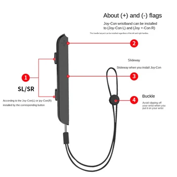 for Nintend for Switch & OLED Gamepad Controller Gamepad Hand Rope Joy-con Wrist Strap Laptop Video Games Accessories 5