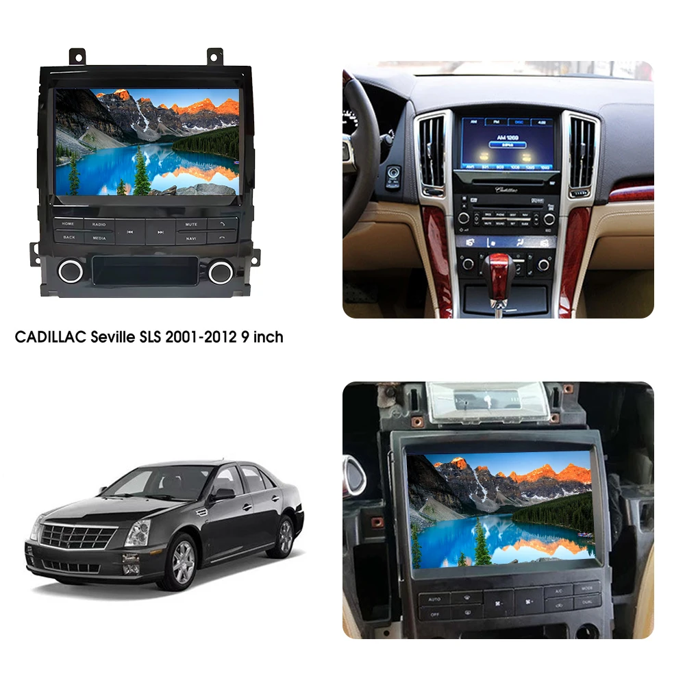 Eunavi Android Auto GPS For CADILLAC SEVILLE SLS 2001 - 2012 Car Radio Multimedia Player Head unit 4G 2din 2 din Carplay |