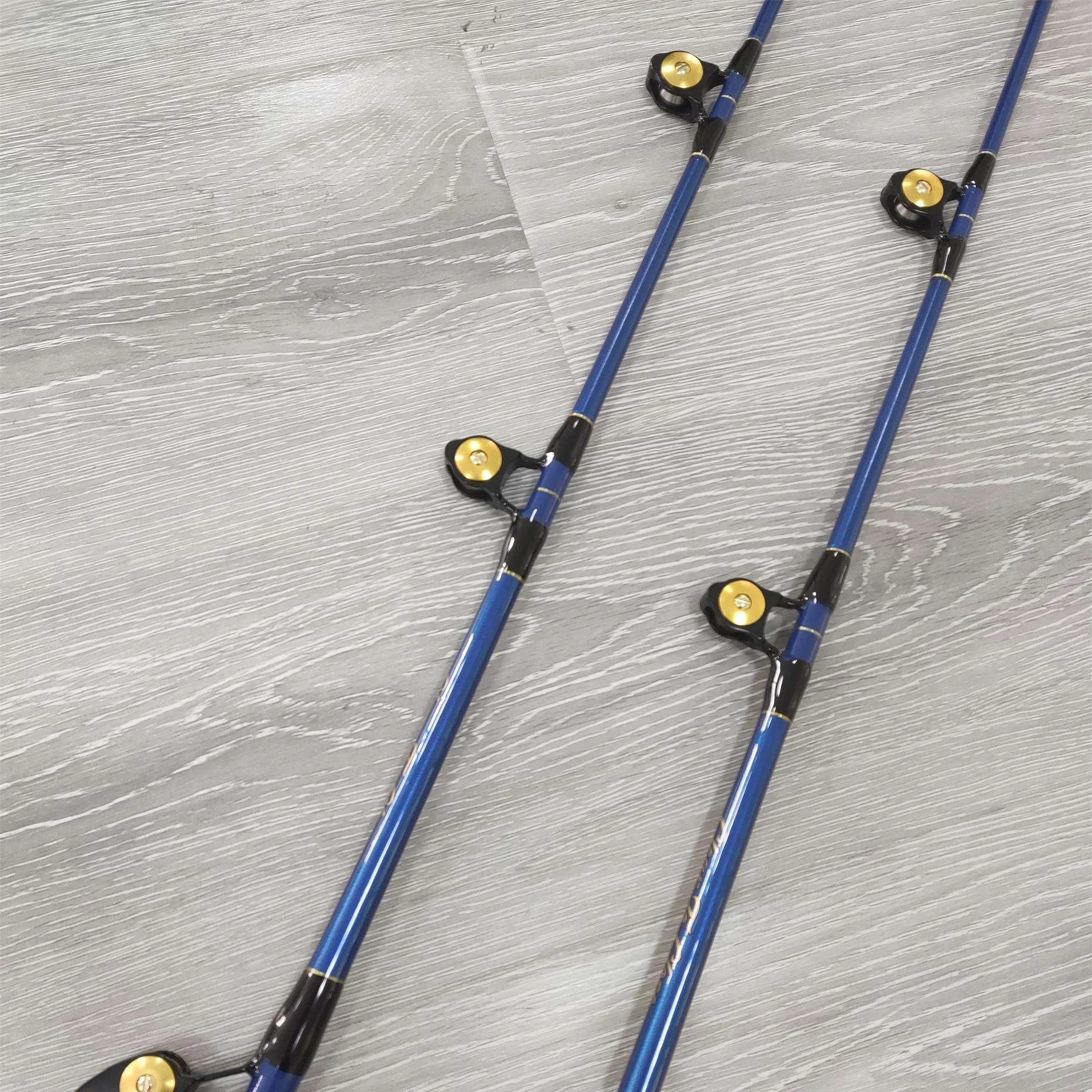 Сверхмощные поворотные наконечники Троллинговые удочки из стекловолокна для