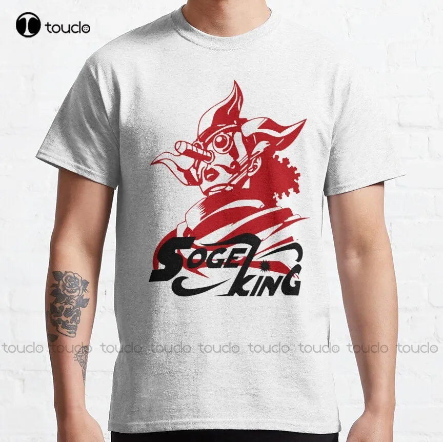 

Классическая мужская футболка Sogeking с изображением снайпера короля, высококачественные милые элегантные милые Мультяшные милые хлопковые ...