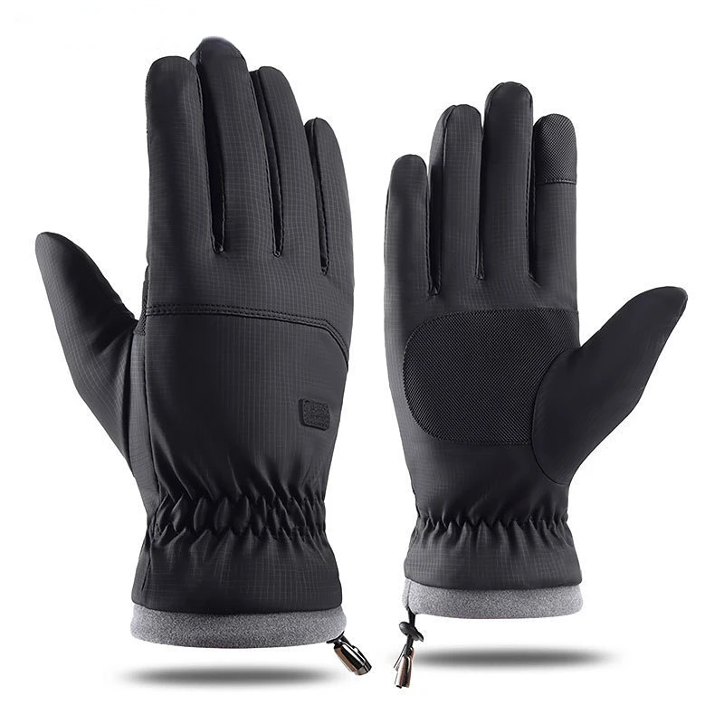 

Cycling Gloves Winter Motorcycle Gloves Touchscreen Thicken Ski Gloves Winter Warm Anti Slip Gloves for Cycling Climbing Skiing