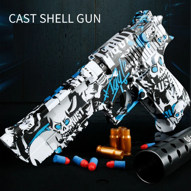 Desert Eagle M1911 Glock EVA игрушечный пистолет с мягкими пулями оружия ручной