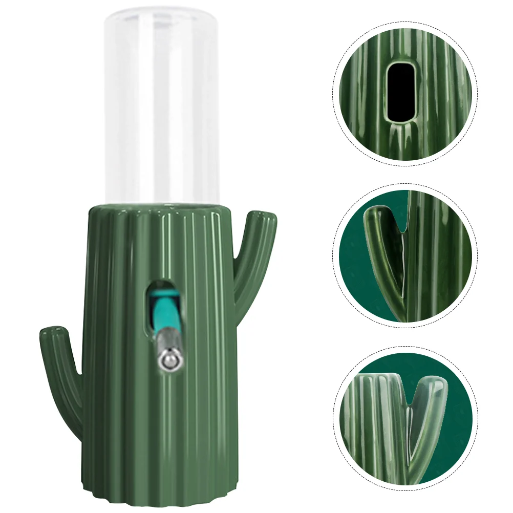 

1 Set of Chinchilla Bottle with Stand Feeder Vertical Feeder for Hamster