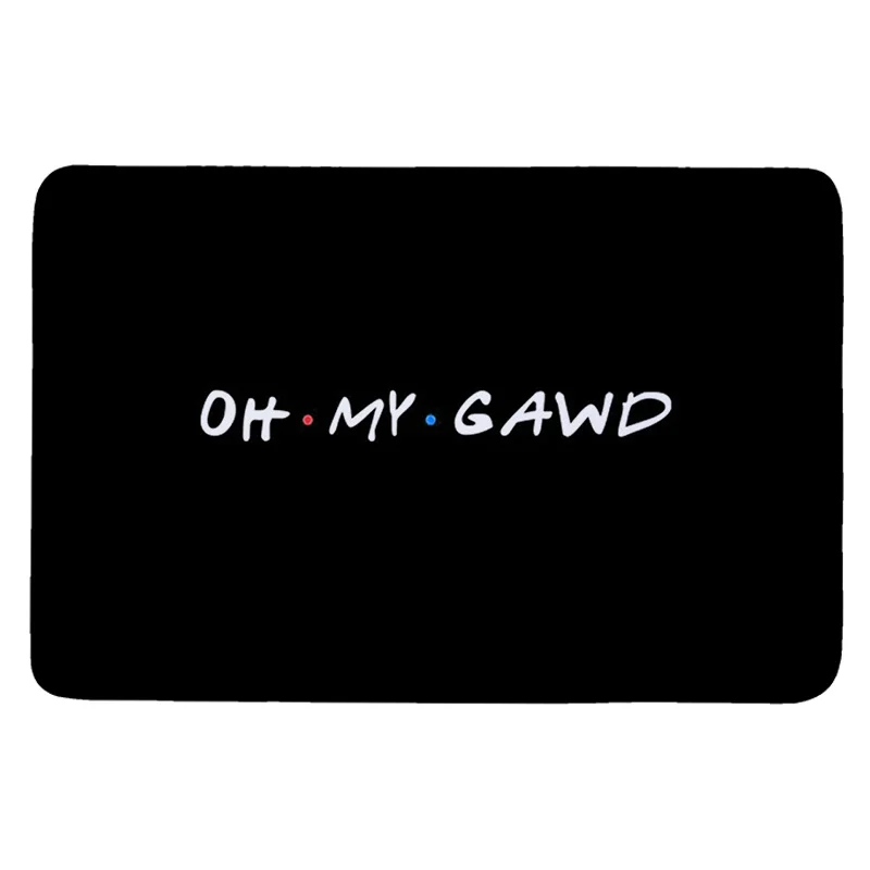 

Anime Floor Flannel Mat Bathroom Soft Kitchen Rug Carpet For Home And Comfort Classic Friends Tv Show Lounge Rug Parlor Mat