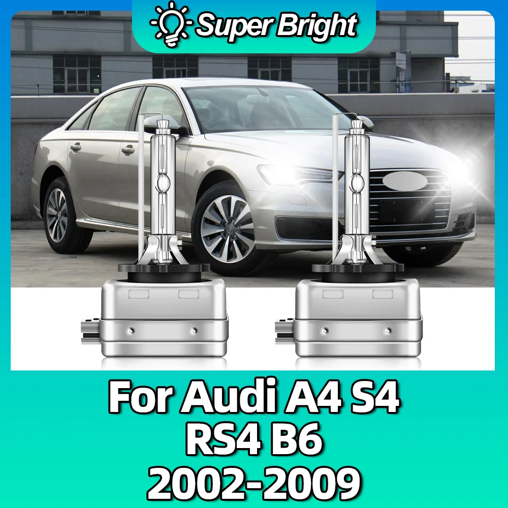 D1S лампы 6000K 8000K 12000K HID ксеноновые автомобильные фары для Audi A4 S4 RS4 B6 2002 2003 2004 2005 2006 2007