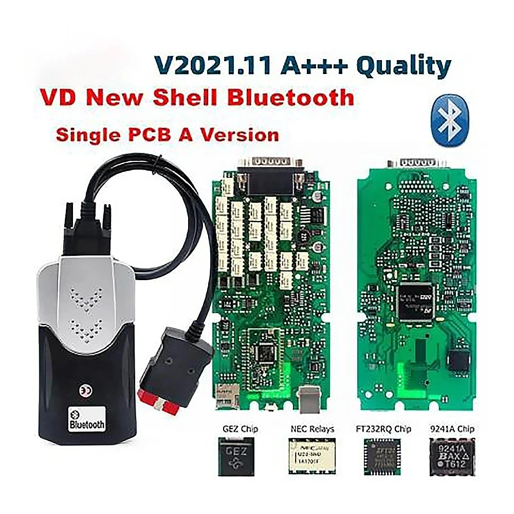 2021,11 оригинальная деталь + Bluetooth V2017 R3 автомобили/грузовики TCS Pro BT 4,3 новый VCI 100251 2020,23-2021,10