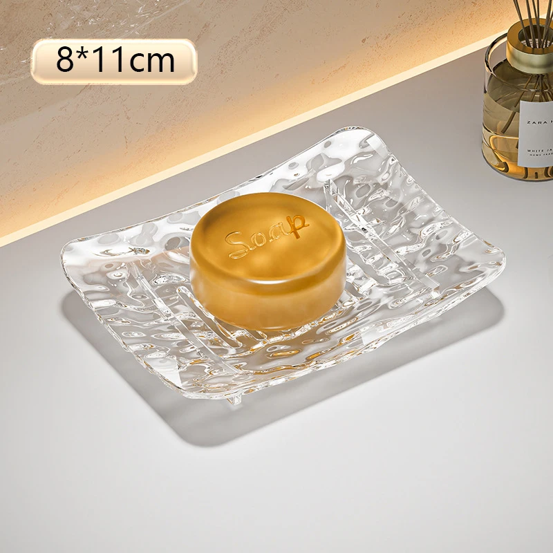 

Пластиковый прозрачный стеллаж для мыла