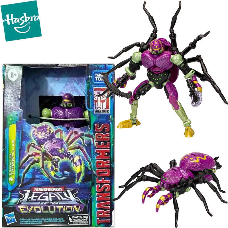 

In Stock Hasbro Transformers Legacy Evolution Predacon Tarantulas Deluxe Class Action Figure Model Toys Gifts for Fans Kids