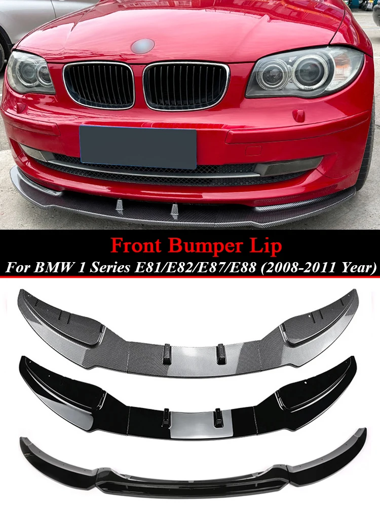 Автомобильный передний бампер губа черный диффузор рассеиватель Передняя Скоба