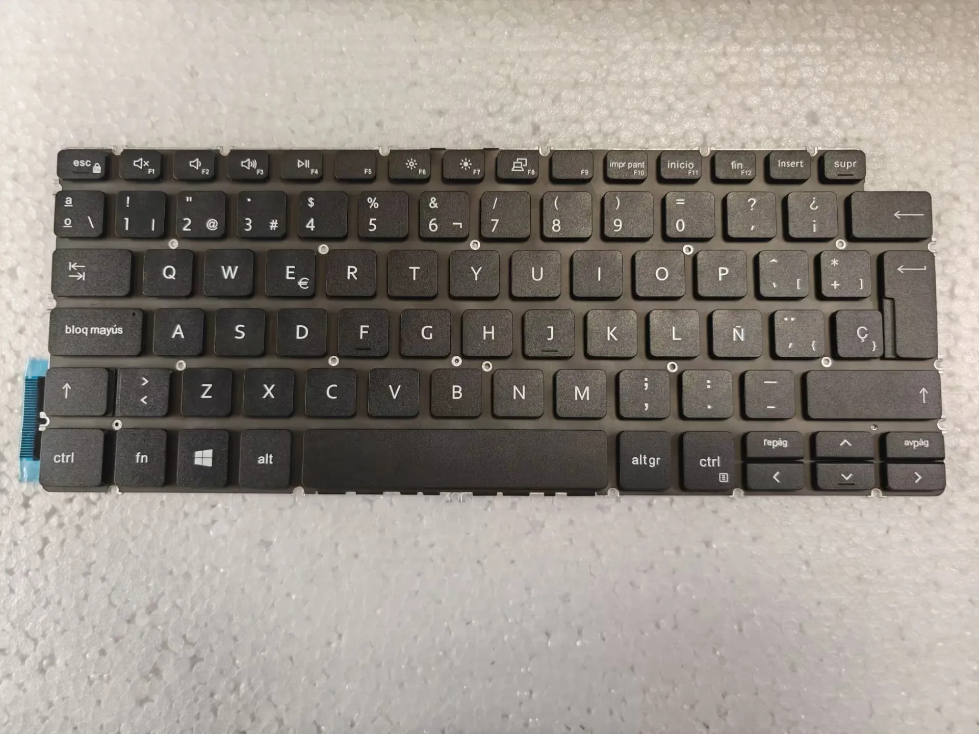 Испанская клавиатура TSZPY для Dell Vostro 5000 3400 3401 3402 5402 5408 5409 Inspiron 5401 5405 5406 P130G