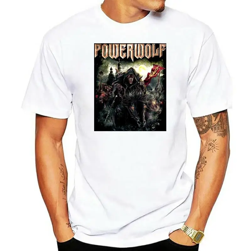 Фото T-shirt POWERWOLF THE METAL MASS. New.Different size. A metal nation band №1