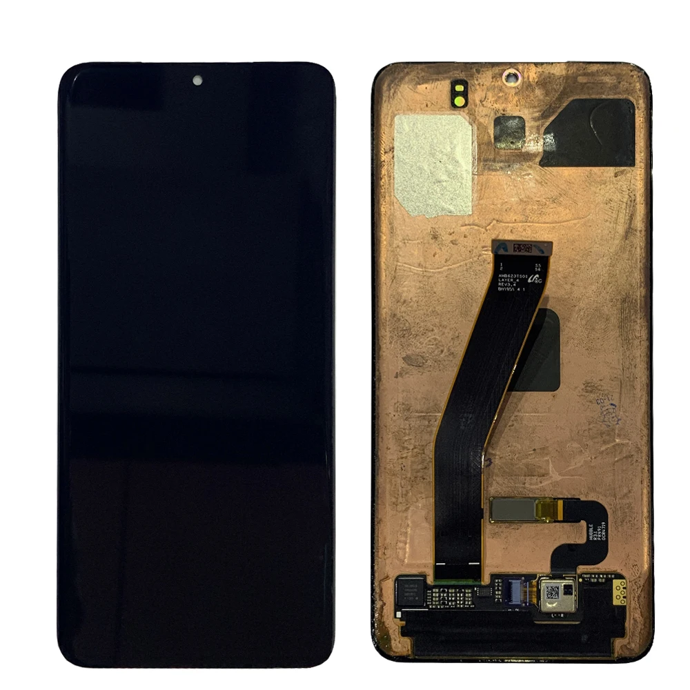 ЖК-дисплей AMOLED для Samsung Galaxy S20 Plus цифровой преобразователь сенсорного ЖК-экрана в