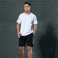 summer men sportswear gym fitness basketball tennis football sports suit clothes running jogging sport exercise training suits