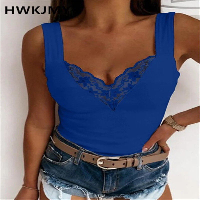 Блузка Женская атласная с V-образным вырезом модный пикантный топ на бретельках