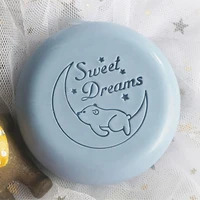 sweet dreams little bear rabbit animal pattern soap stamp acrylic custom stamps for soap making chapter handmade seal
