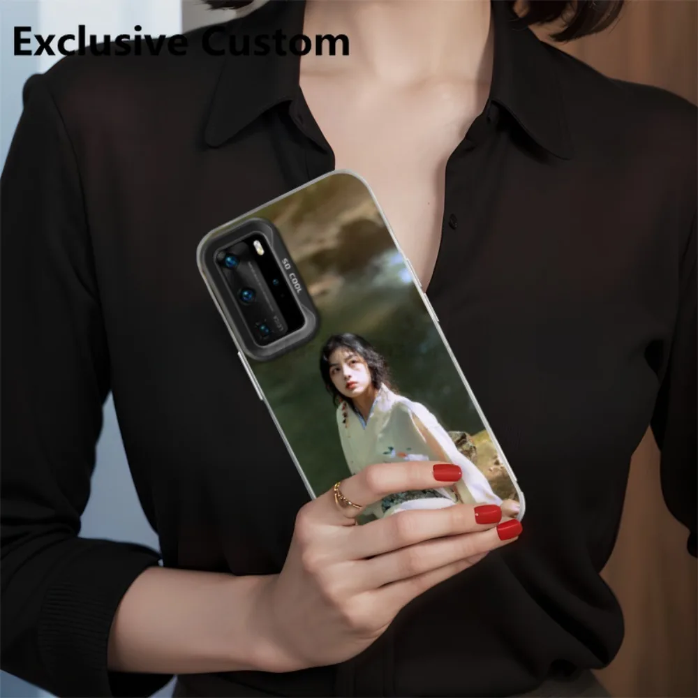 Фото Эксклюзивный серой матовый чехол для телефона на заказ для Huawei MATE P40 50 P30 PRO Honor 50 90 DIY Cover Индивидуальный дизайн Имя Фото №3