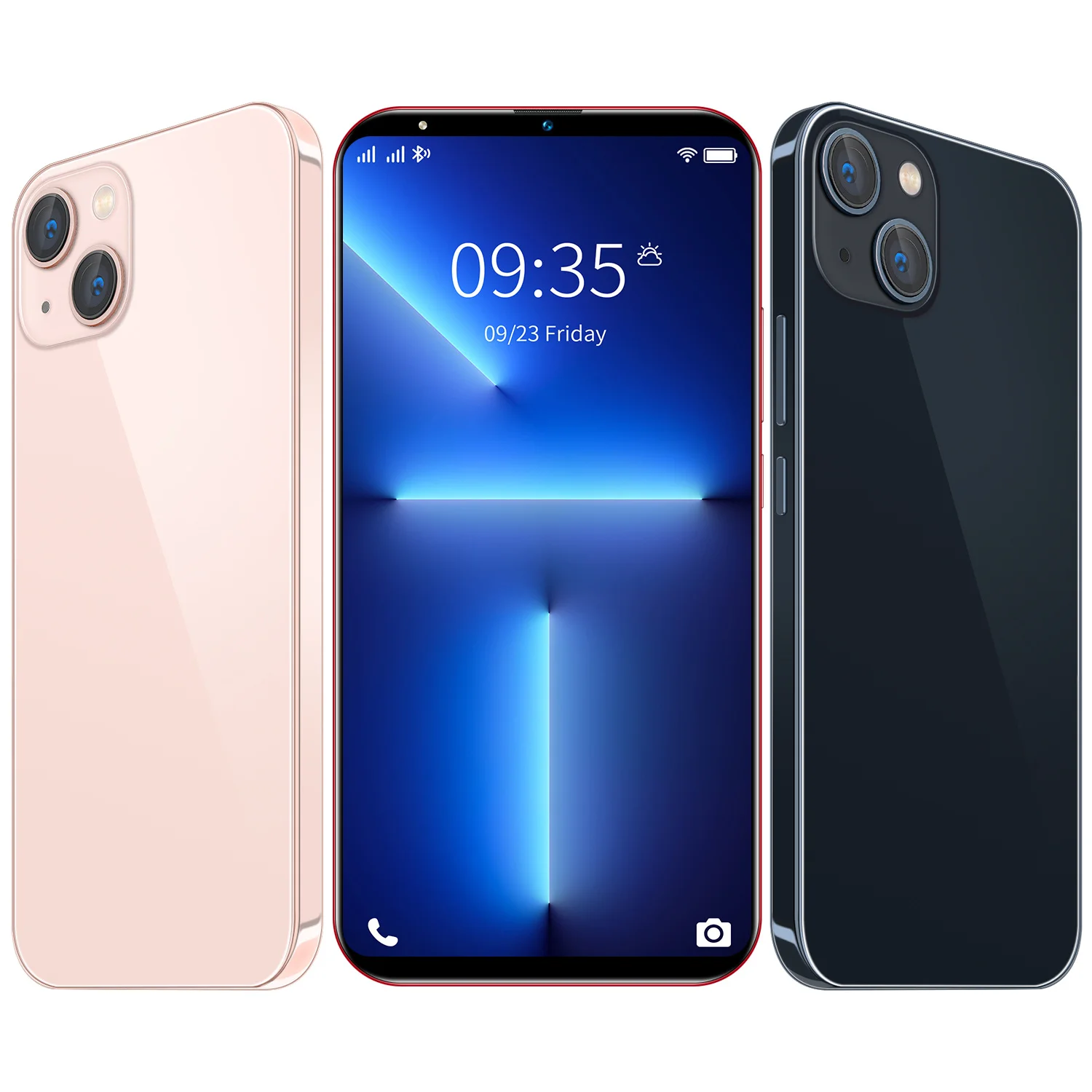 Разблокированный сотовый телефон с двумя SIM-картами i13 Pro12GB RAM 512GB ROM 6 3 дюймов Android