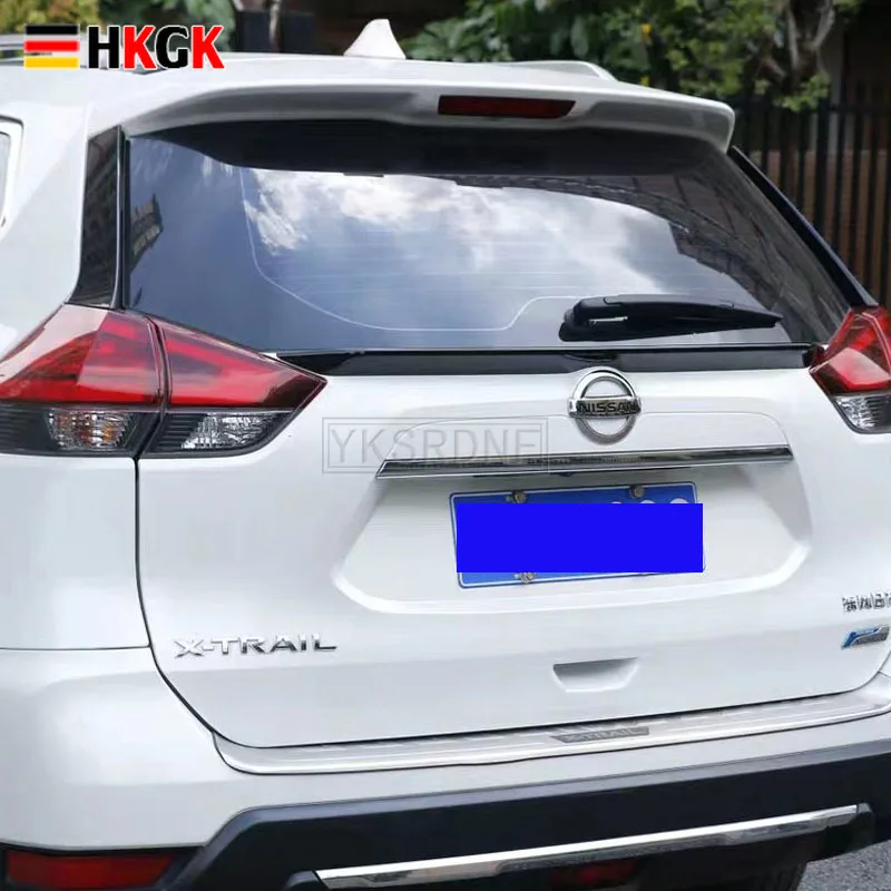 

For nissan X-Trail Rogue T32 2014 2015 2016 2017 2018 Car Trunk Lip Rear Aero Add-on Spoiler Wing Cover Trim Pearl White Black