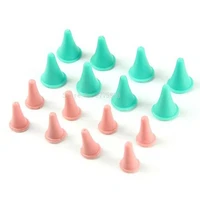 16 pcs knit knitting needles point protectors 2 sizes for knitting craft new