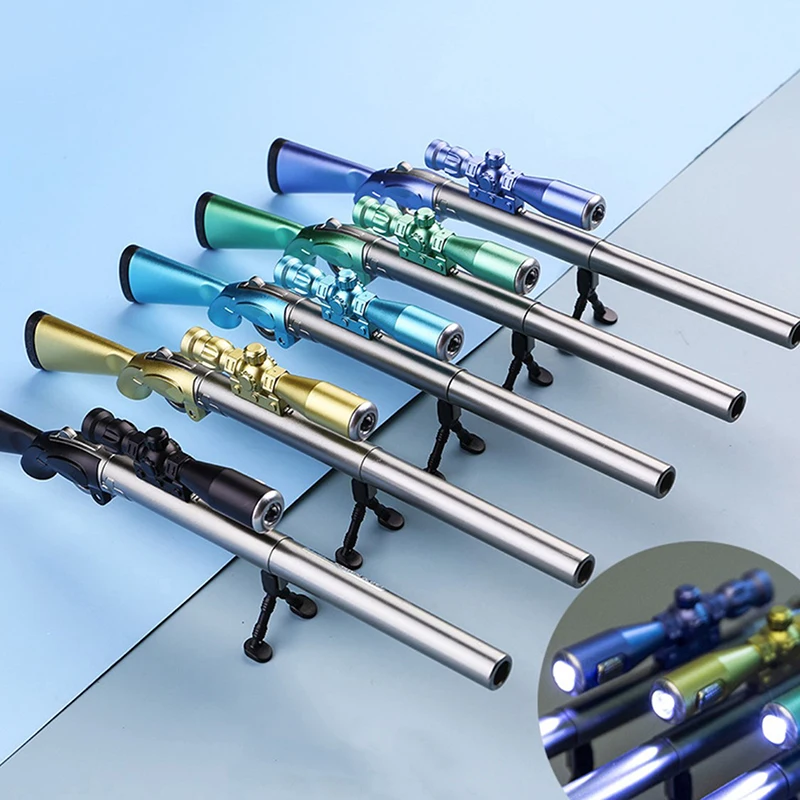

1 Pcs Creative Sniper Rifle Gel Pen 0.38mm Black Ink Novelty Writing Tool Neutral Pen Kawaii Kids Gifts Stationery Supplies