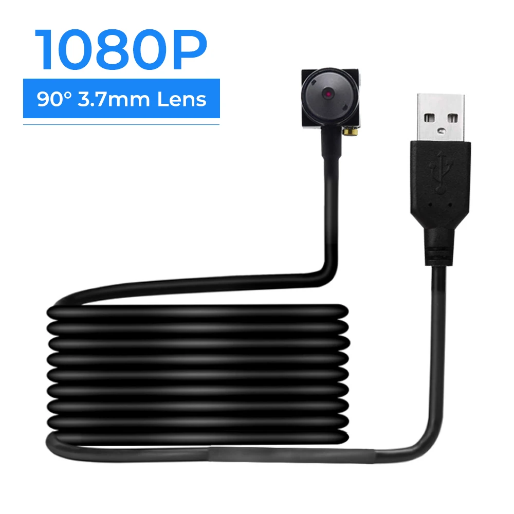 

1080P 720P Full HD USB Camera Mini USB CCTV Camera Wide Angle With 3.7mm 2.8mm Camera Lens Security Video Camera Mini Webcam