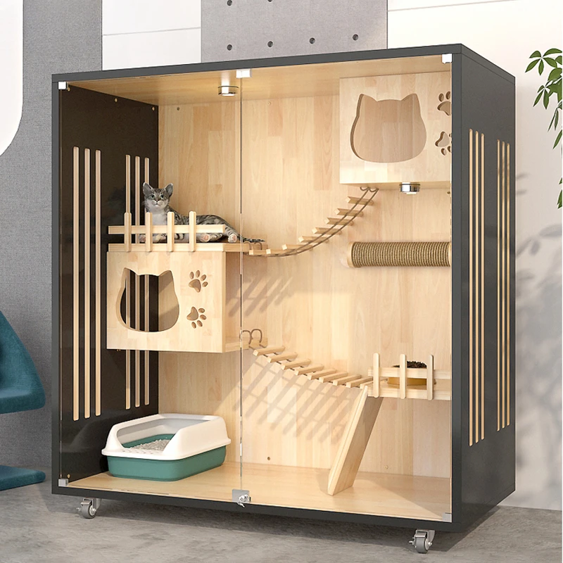 Многоразмерная комната для доставки кошек гостиная домашних животных