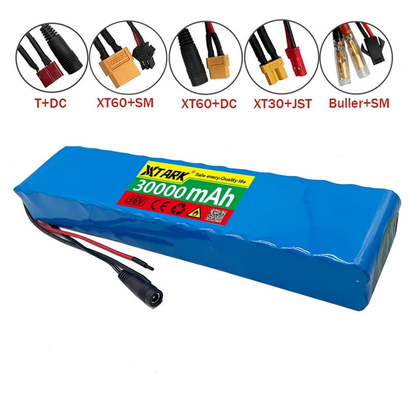 

10S3P 36V 30Ah Battery ebike battery pack 18650 Li-Ion Batteries 350W 500W For High Power electric scooter Motorcycle Scooter