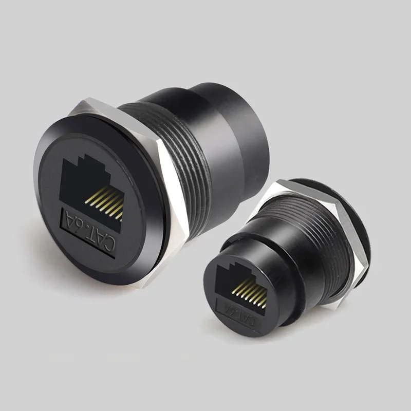 

DIVEDEER CAT6A RJ45 прямой модуль