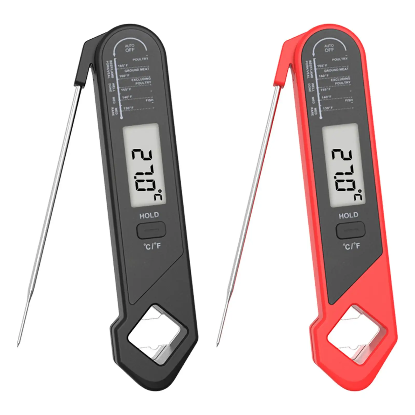 

Food Thermometer IP66 Waterproof Fast Reading Grill Thermometer for Cooking