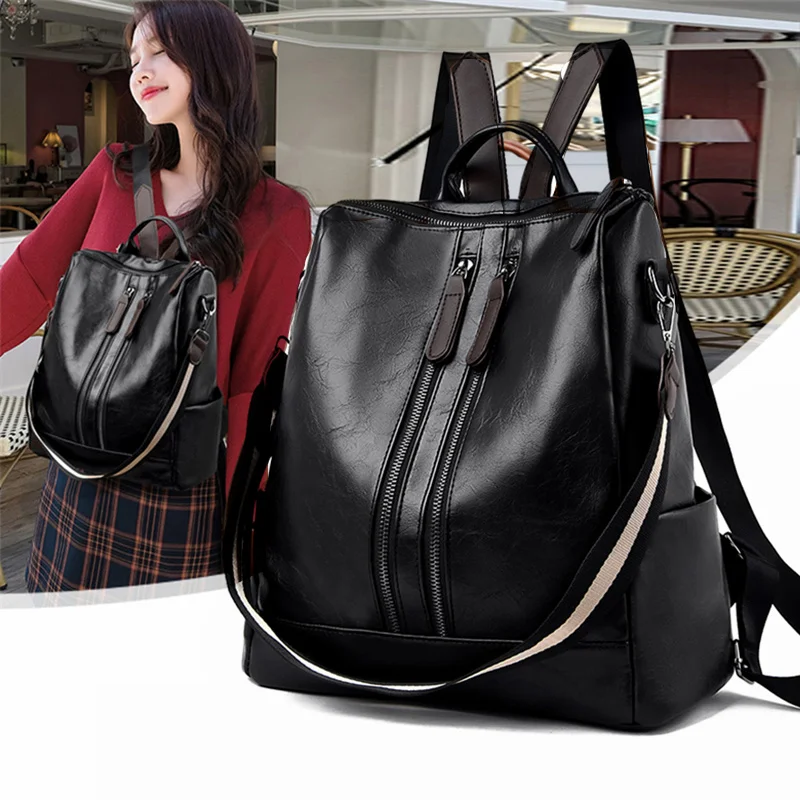 

Новинка 2023, Женский дизайнерский рюкзак, Высококачественная кожаная женская сумка, модные школьные сумки, вместительные дорожные рюкзаки, mochila