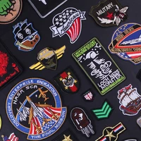 military tiger embroidery patches on clothes clothing thermoadhesive patches for jacket air force badge for sewing flag applique