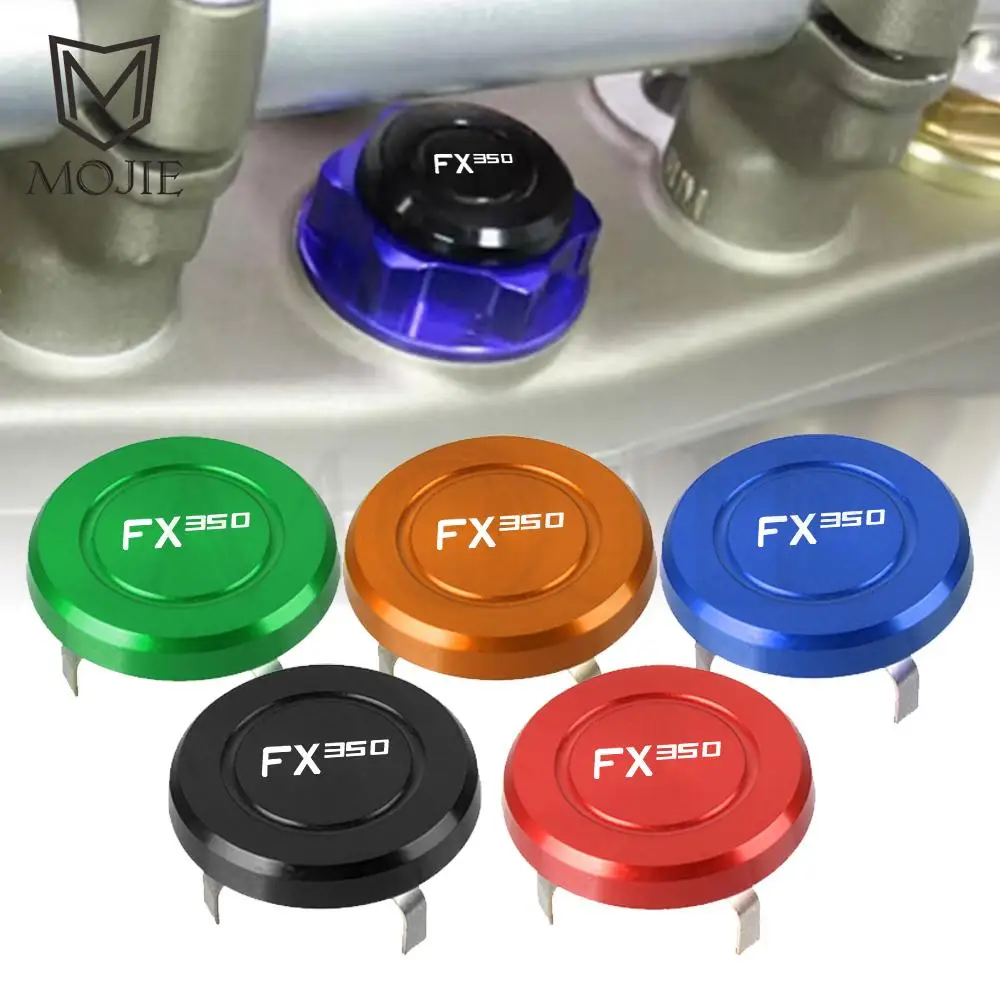 

FX-350 2017-2018 FX 350 2020 2021 декоративная винтовая крышка для мотоцикла CNC крышка гайки рулевого стержня декоративная крышка для HUSQVARNA FX350